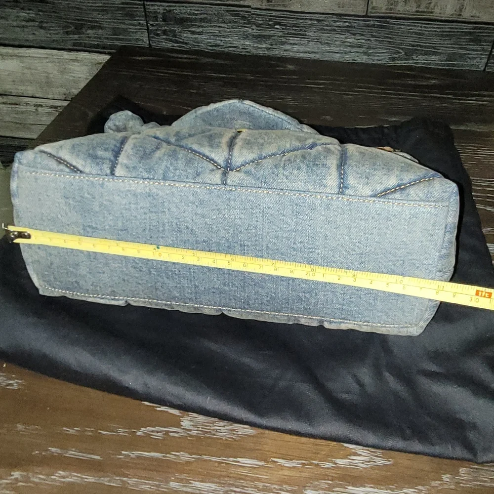 Saint Laurent Denim Puffer **READ DETAILS** - Picture 15 of 16